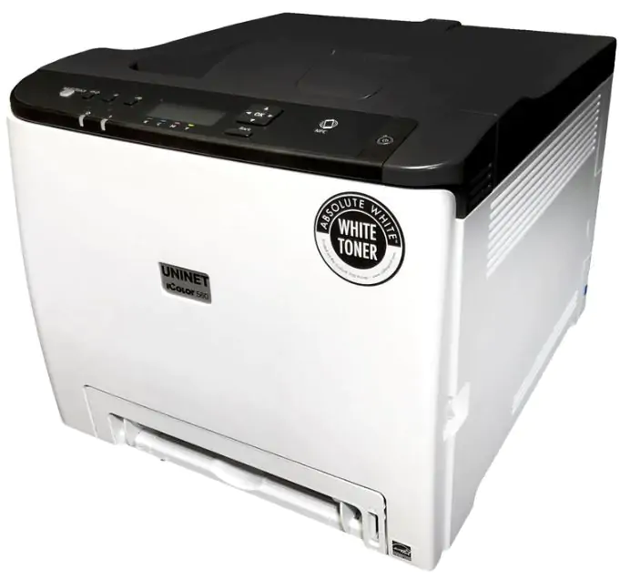 White and black coloured Uninet icolor 560 printer