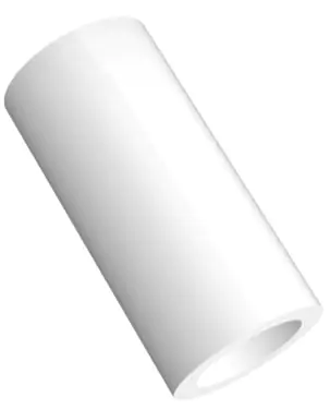 A white roll shape called a Summa Optiprint Adhesive Roll
