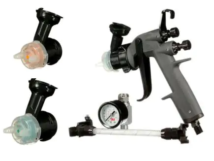 Multiple HVLP Spray Gun and Atomizing Heads for PPS 2.0
