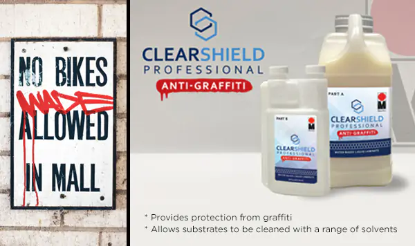 ClearShied Anti-Graffiti Liquid Laminate
