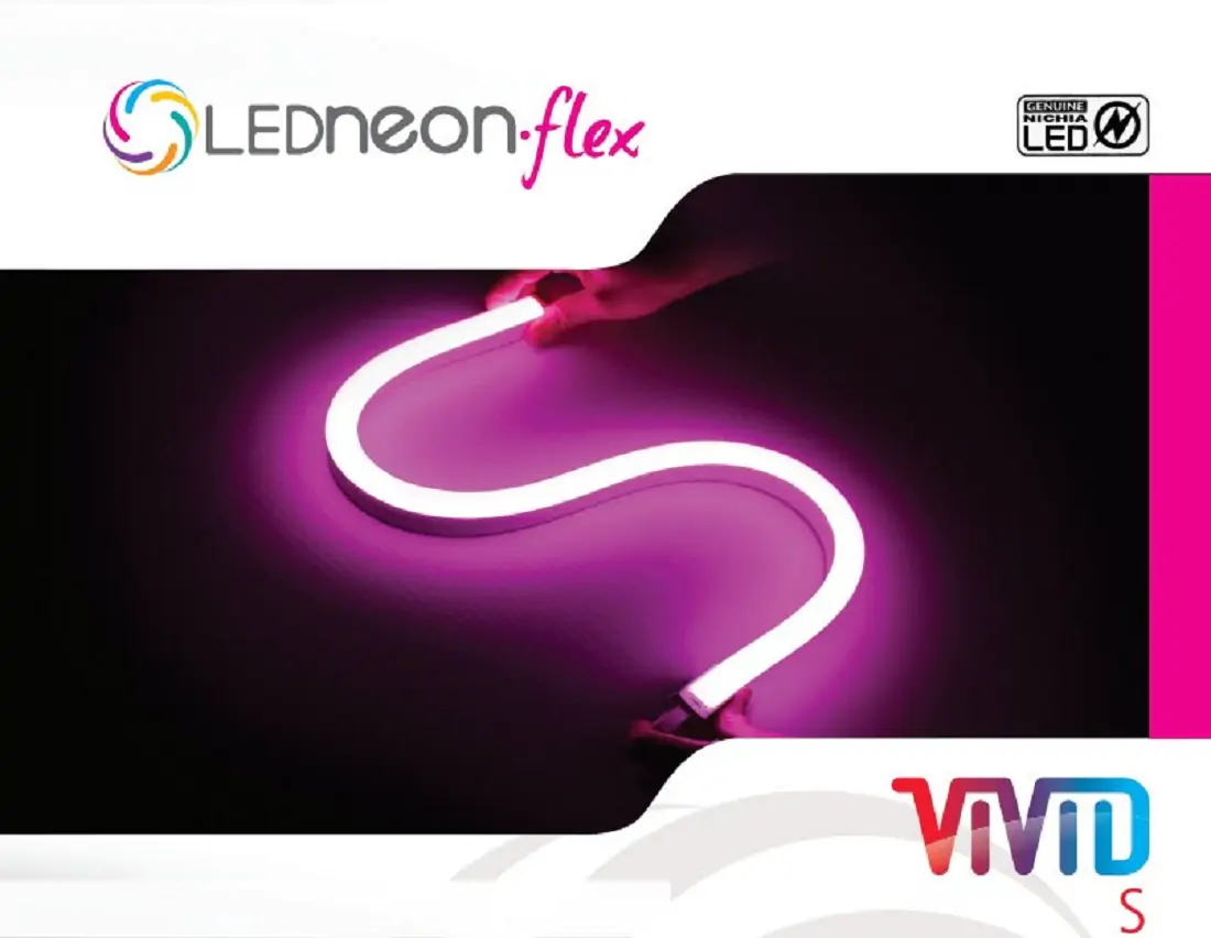Vivid S LED Flexible Border Tubing