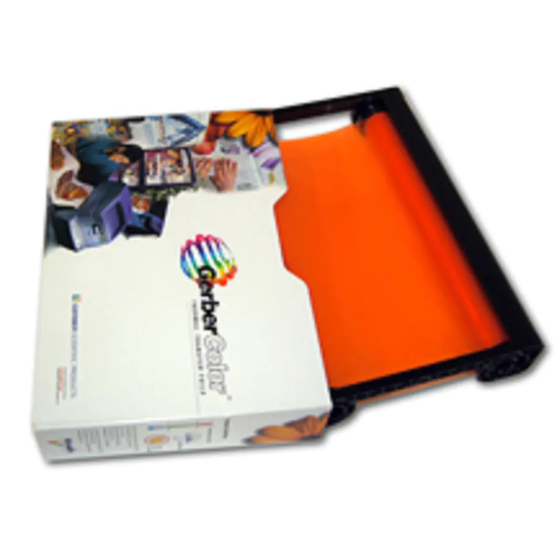 An orange GCT Transparent Foil in a white box with a GerberColor logo.