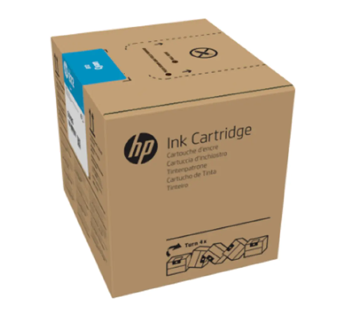 HP ink cartridge box