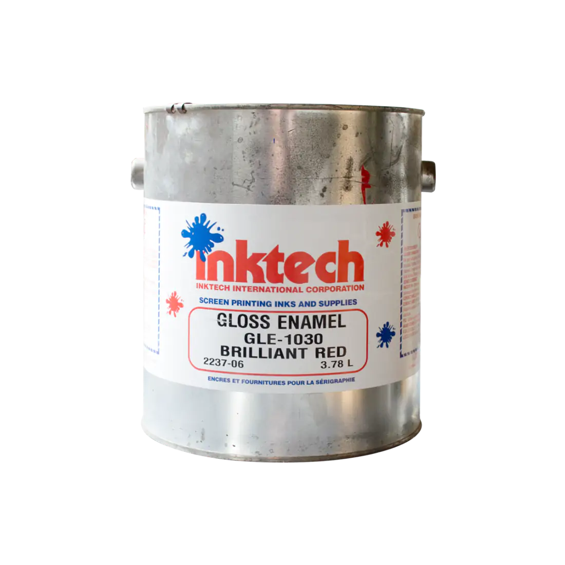 Inktech 3.7L Brilliant Red Ink can