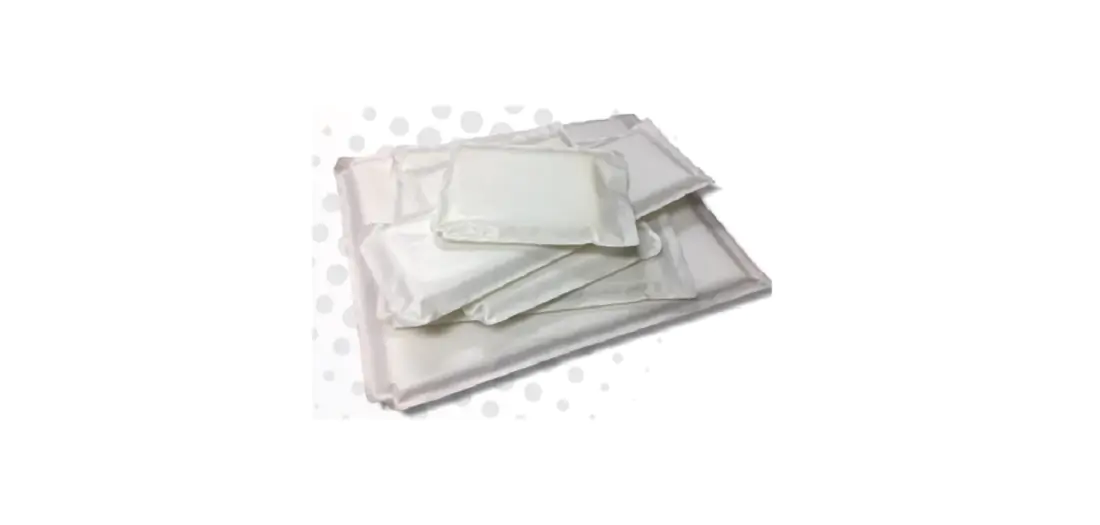 Pile of white Siser Heat Transfer pillows in various sizes